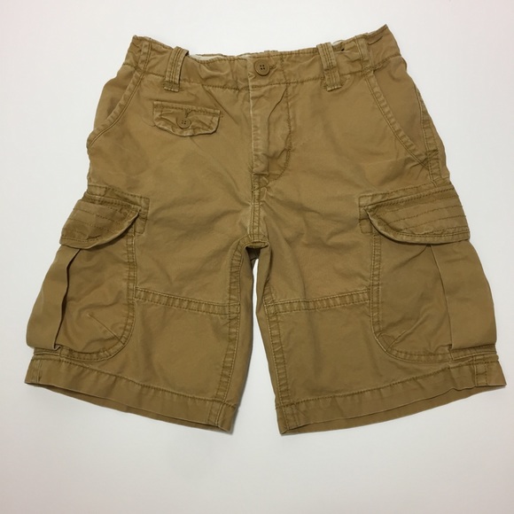 GAP Other - GAP Kids Adjustable Khaki Cargo Shorts (8 Regular)